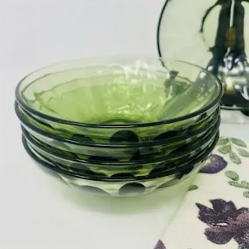 Vintage HAZEL ATLAS Eldorado small Bowls Set of 4